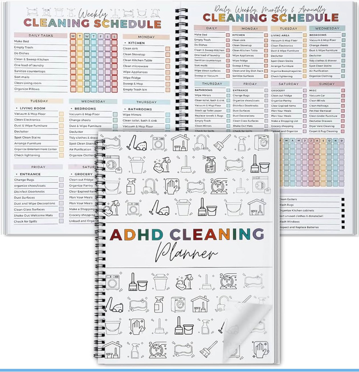 ADHD Cleaning Planner