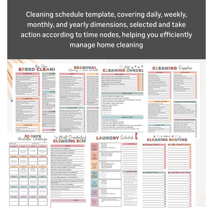 ADHD Cleaning Planner