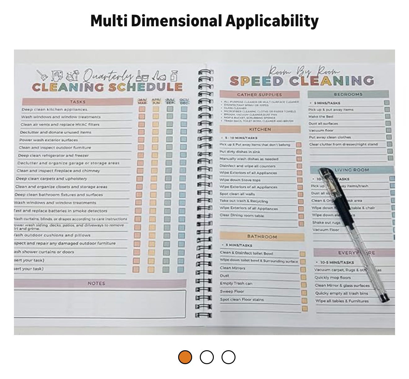 ADHD Cleaning Planner