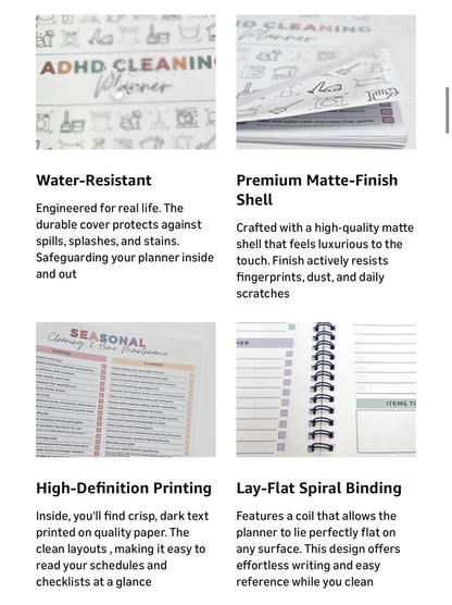 ADHD Cleaning Planner